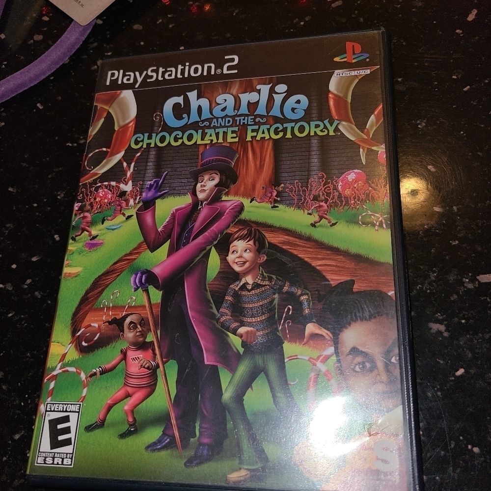 Playstation 2 Charlie and the Chocolate Factory Game‎